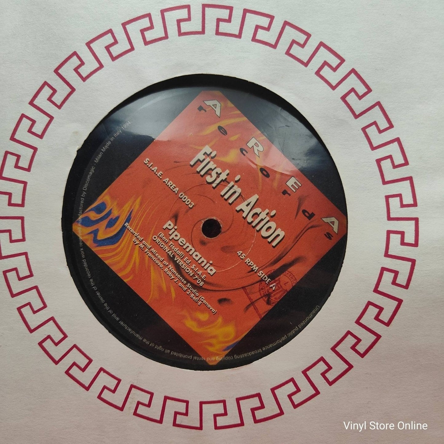 First In Action – Pipemania - Vinyl Store Online