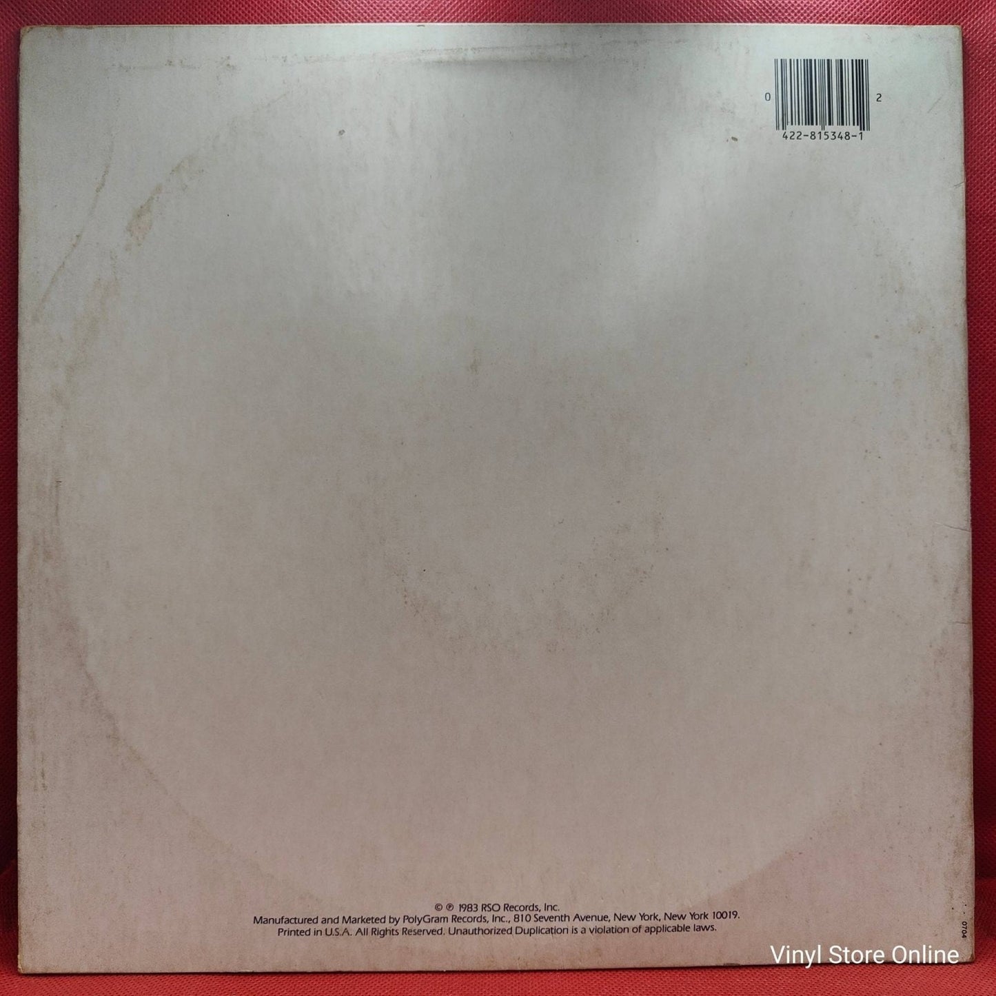 Frank Stallone – Far From Over - Vinyl Store Online