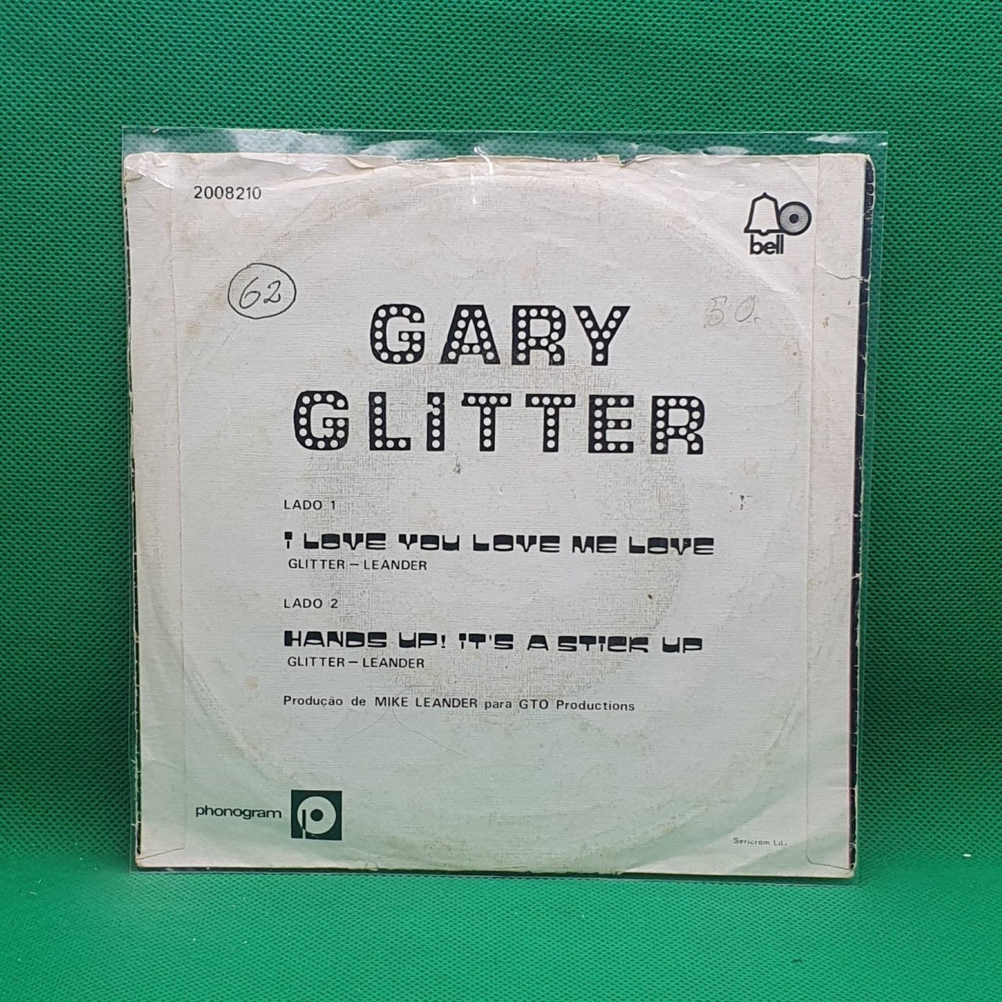Gary Glitter – I Love You Love Me Love - Vinyl Store Online