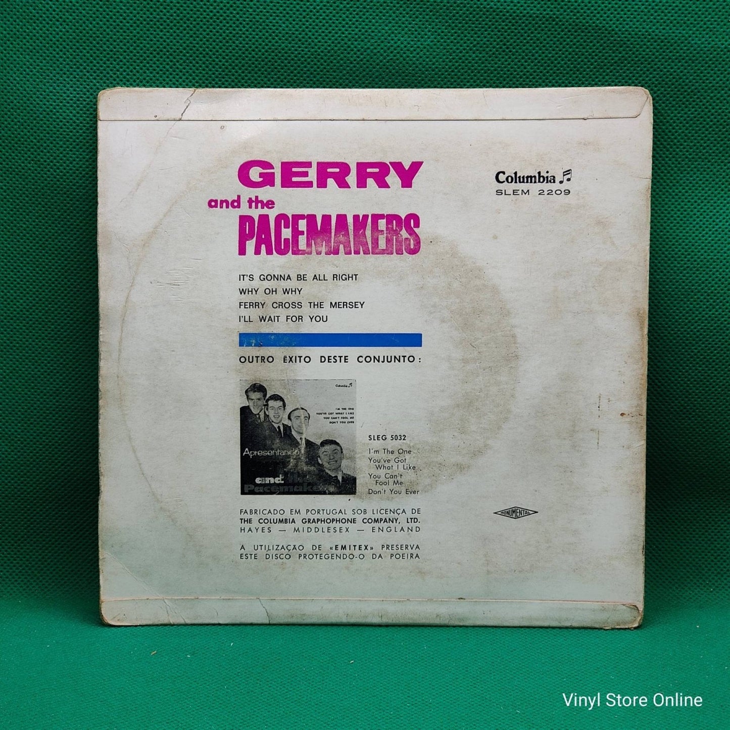 Gerry And The Pacemakers – It's Gonna Be All Right / Why Oh Why - Vinyl Store Online