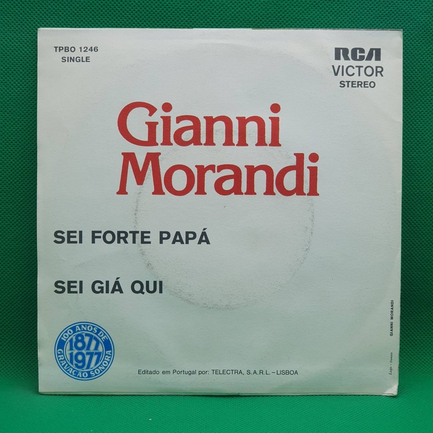 Gianni Morandi – Sei Forte Papà / Sei Già Qui - Vinyl Store Online