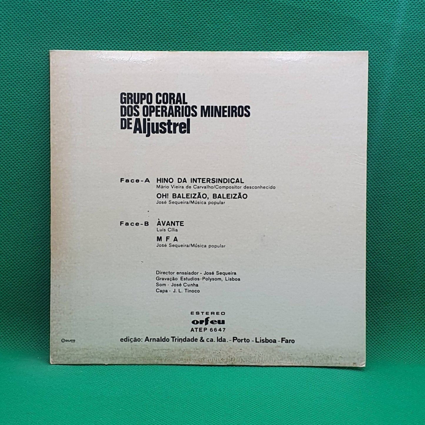 Grupo Coral Dos Operários Mineiros De Aljustrel – Hino Da Intersindical / Óh! Baleizão - Vinyl Store Online