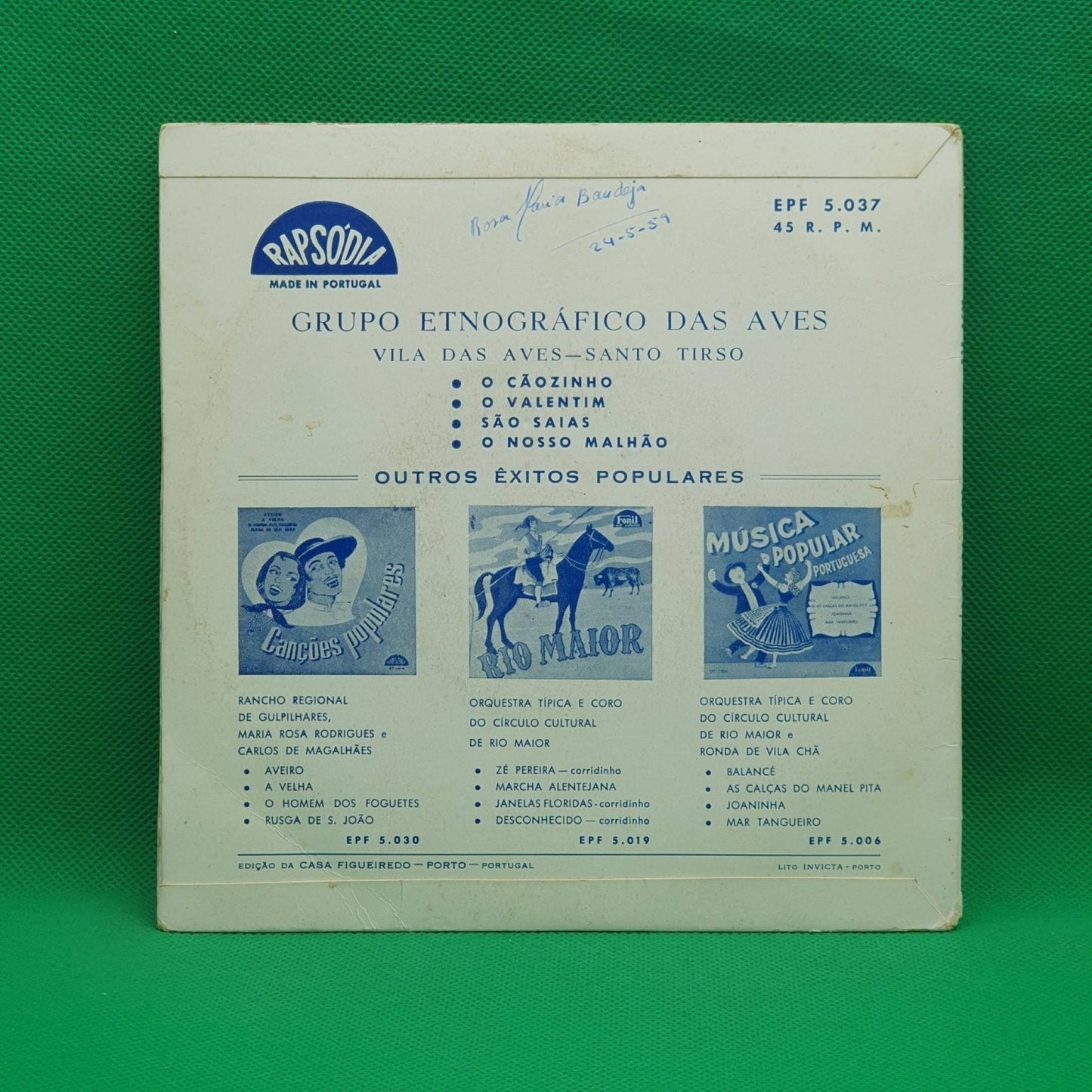 Grupo Etnográfico Das Aves - Pra Romaria - Vinyl Store Online