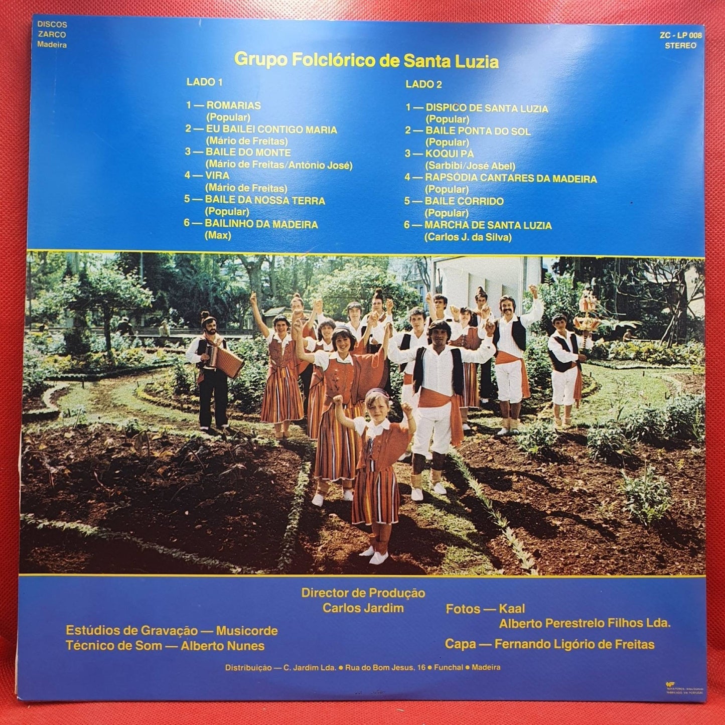 Grupo Folclorico Santa Luzia - Madeira - Vinyl Store Online