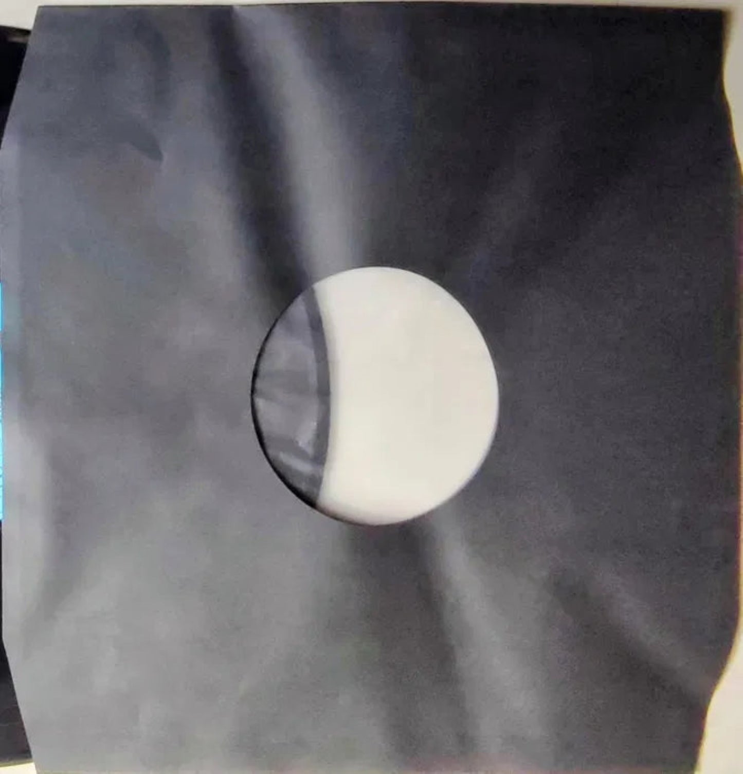 50 Capas Papel Interior Pretas polietileno - Para LP e 12 polegadas