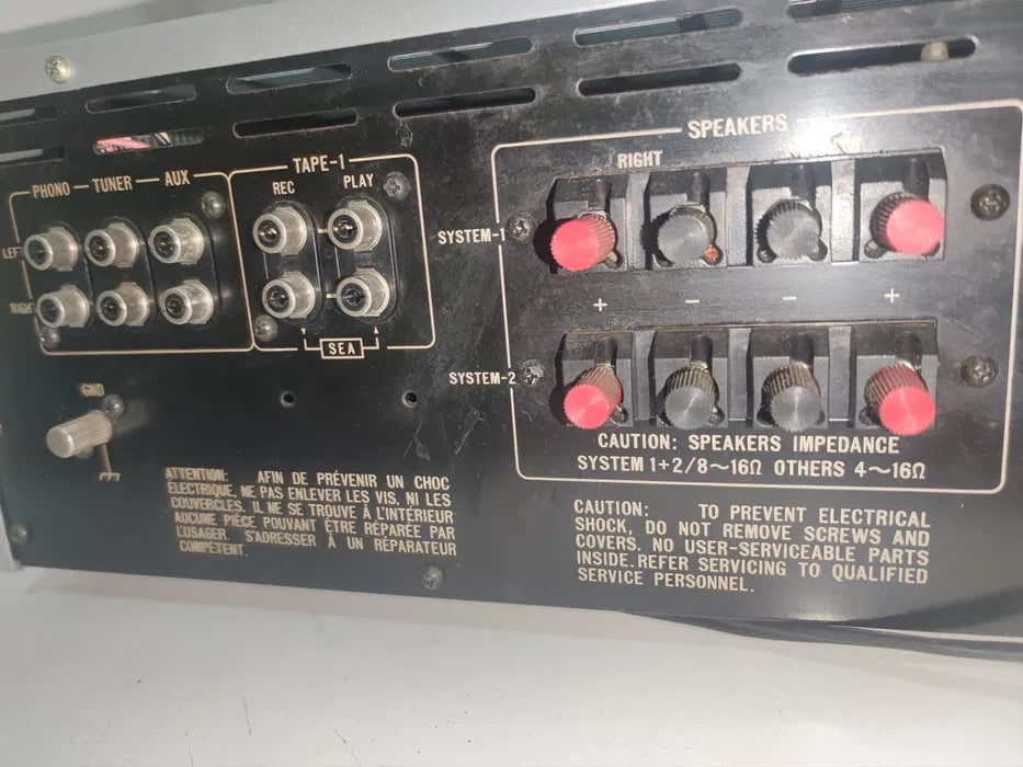 Amplificador - JVC-S44 - (1977-79)