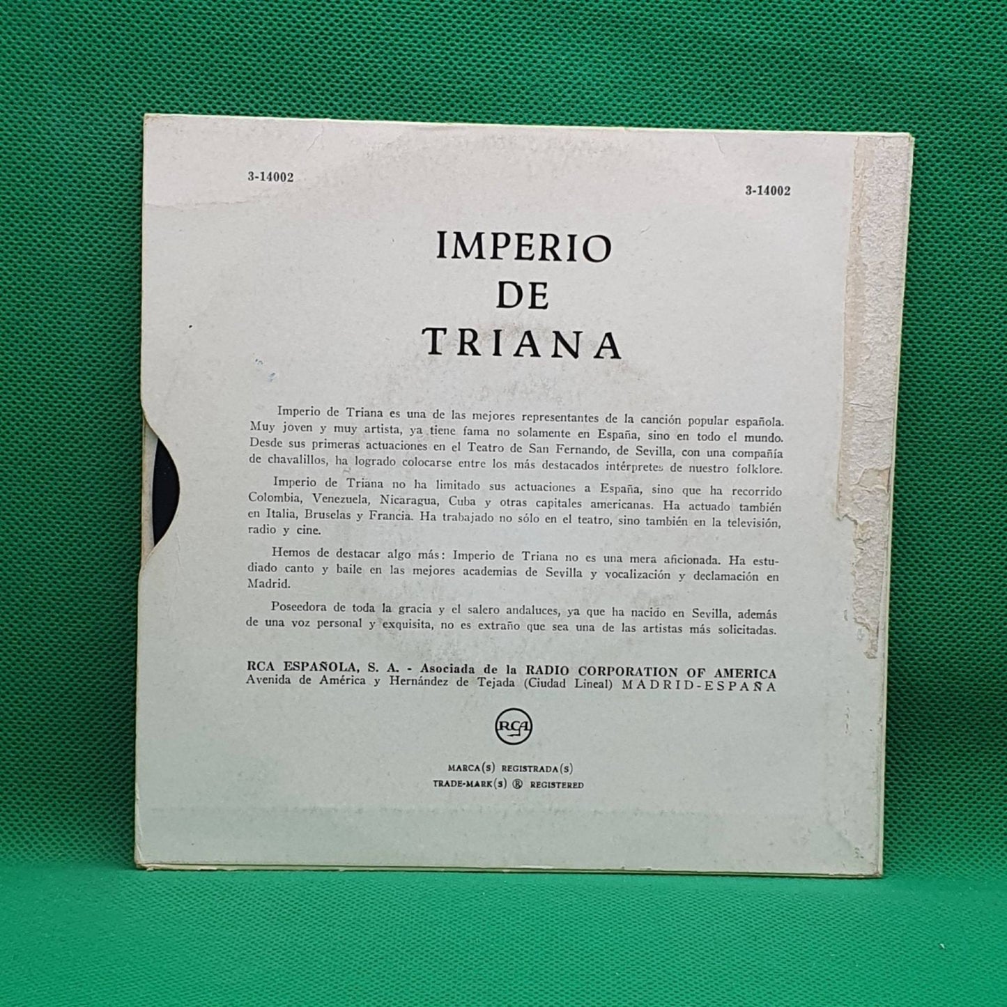 Imperio De Triana – Jaime Ostos / Salero De España - Vinyl Store Online