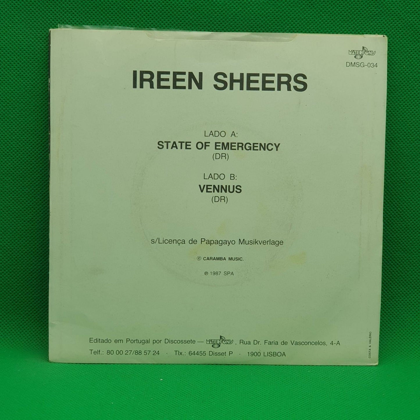 Ireen Sheers – State Of Emergency - Vinyl Store Online