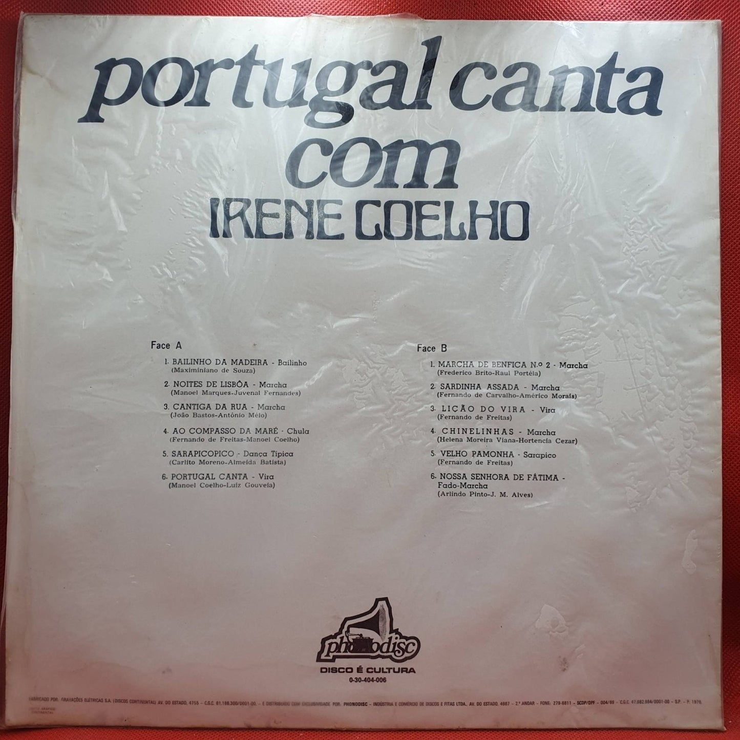 Irene Coelho - Portugal Canta Com Irene Coelho - Vinyl Store Online