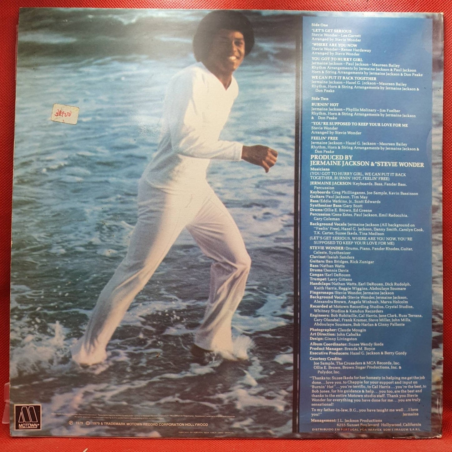 Jermaine Jackson – Let's Get Serious - Vinyl Store Online