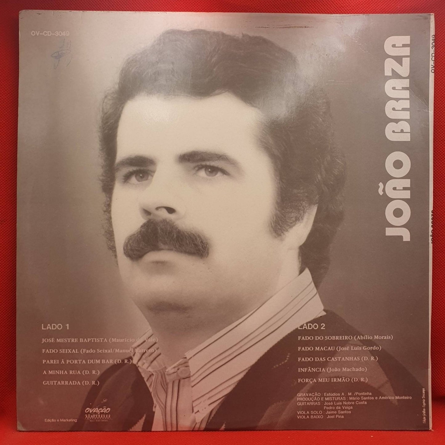 João Braza – Histórias Do Fado - Vinyl Store Online