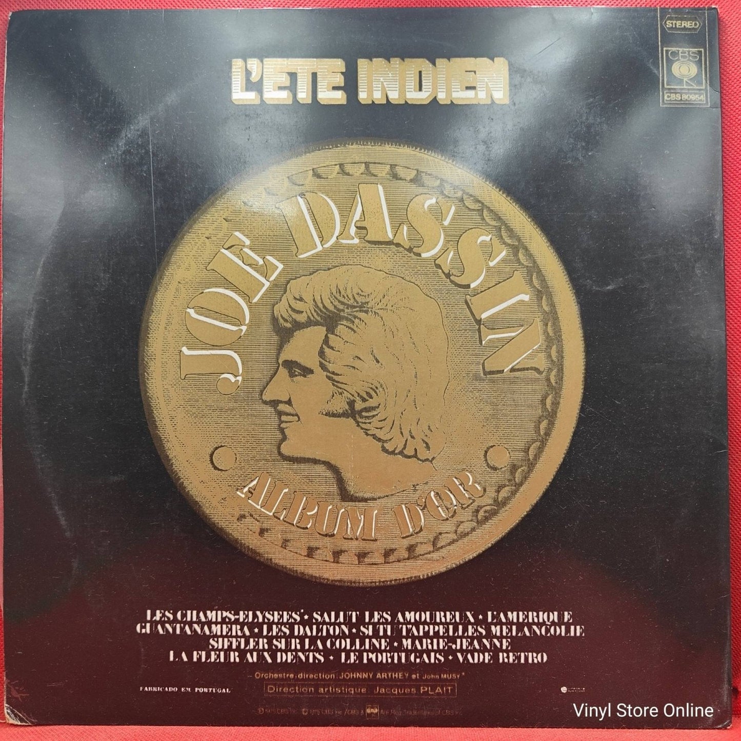 Joe Dassin – L'Eté Indien : Album D'Or - Vinyl Store Online