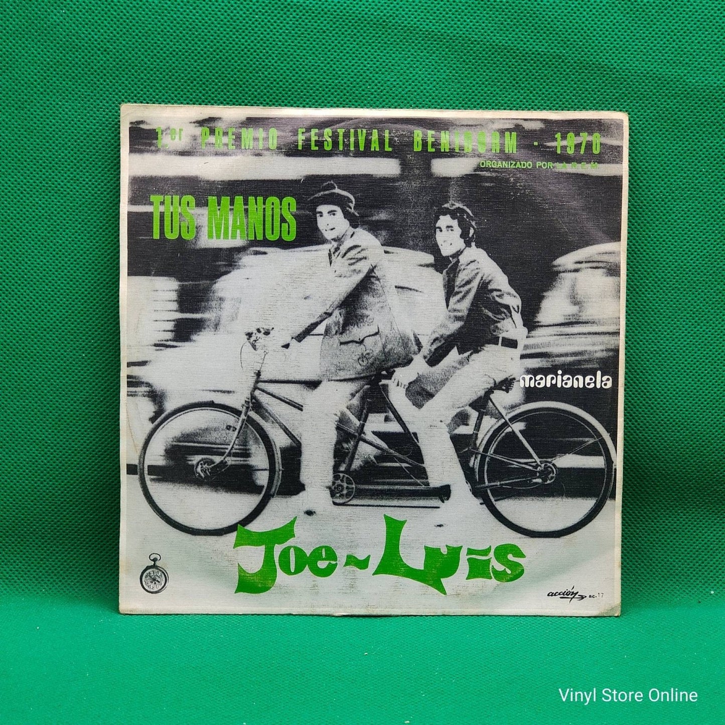 Joe e Luis – Tus Manos / Marianela - Vinyl Store Online