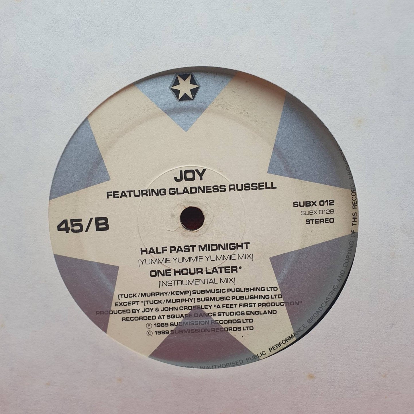 Joy ft. Gladness Russell – Half Past Midnight - Vinyl Store Online