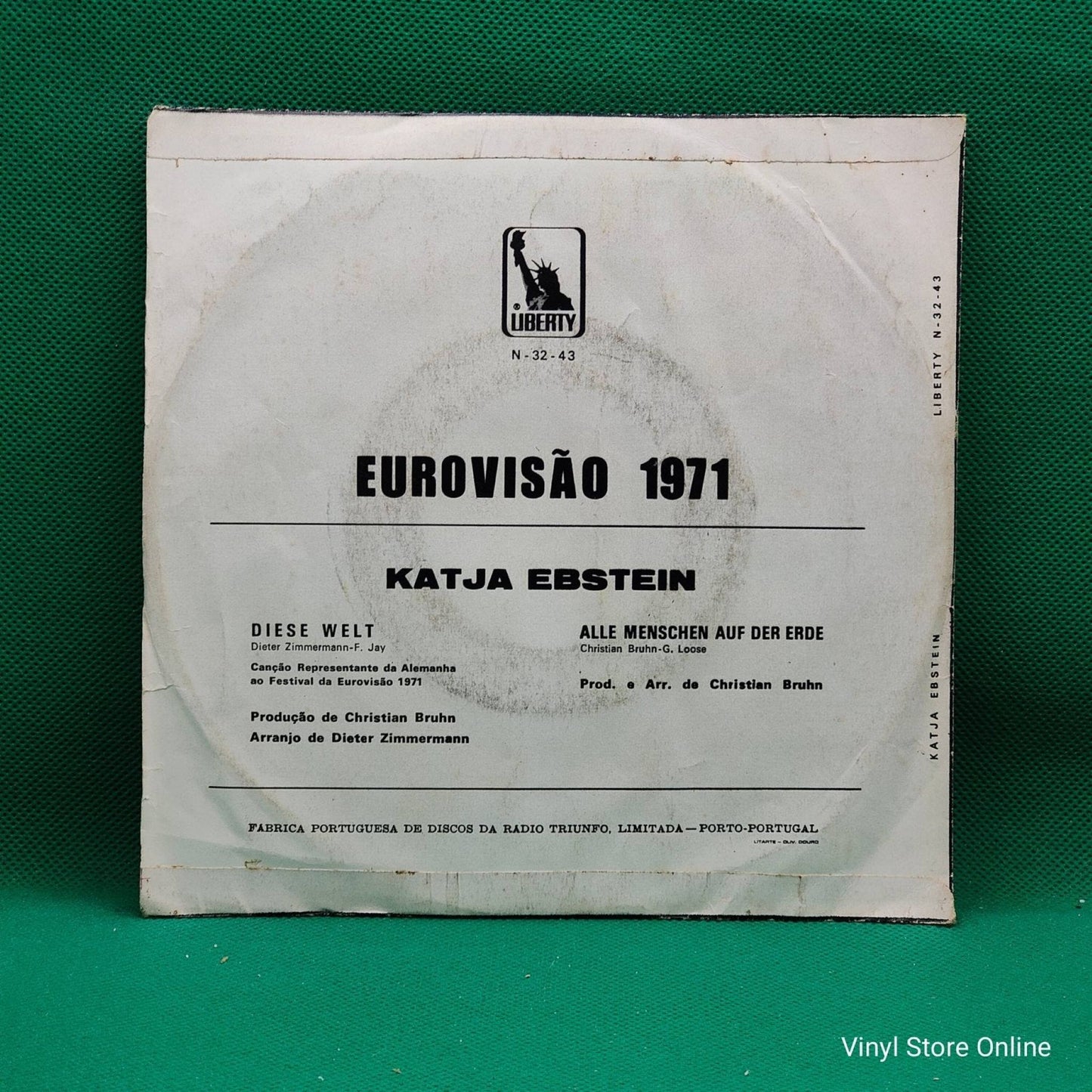 Katja Ebstein – Diese Welt - Vinyl Store Online