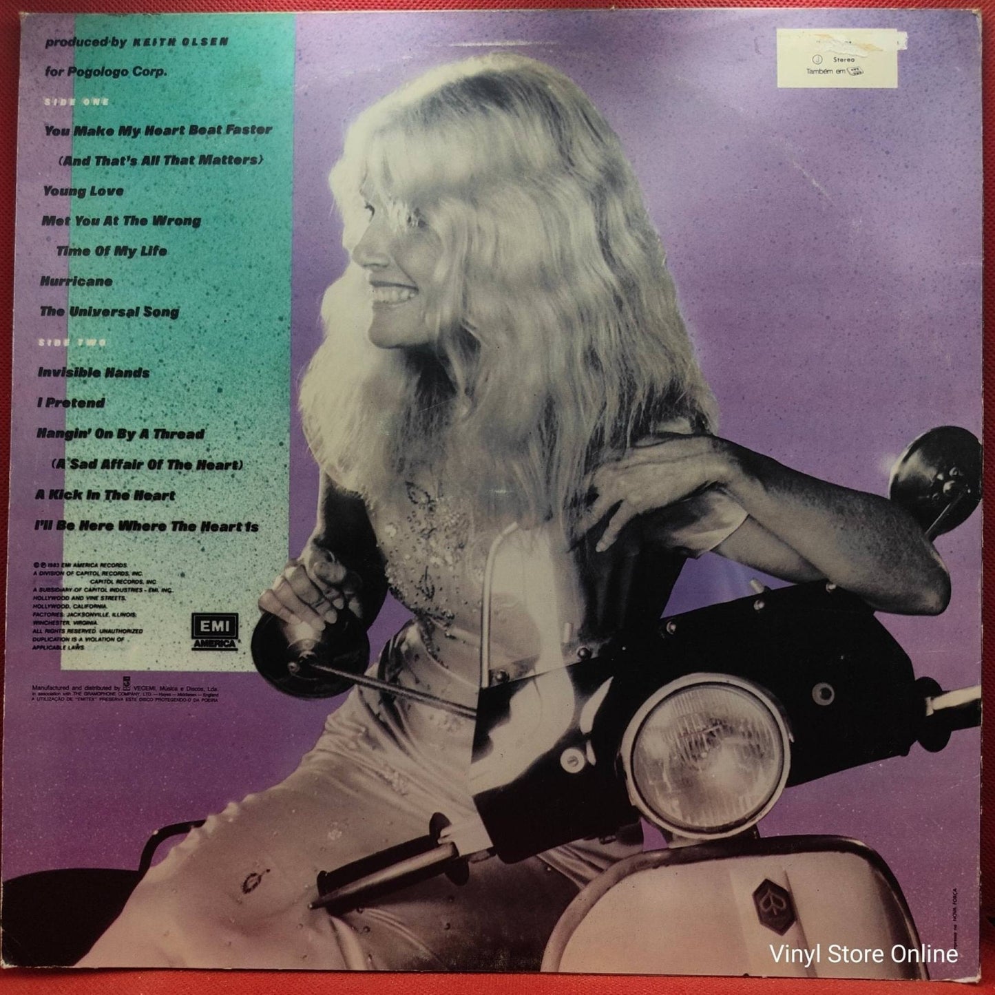 Kim Carnes – Café Racers - Vinyl Store Online