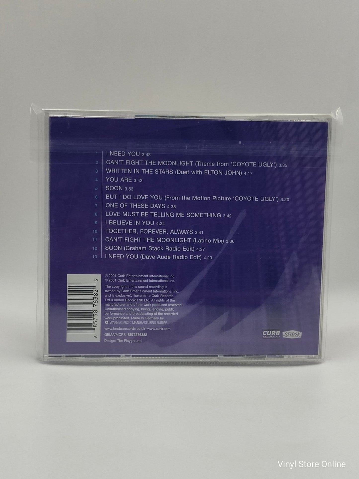 LeAnn Rimes – I Need You - Vinyl Store Online