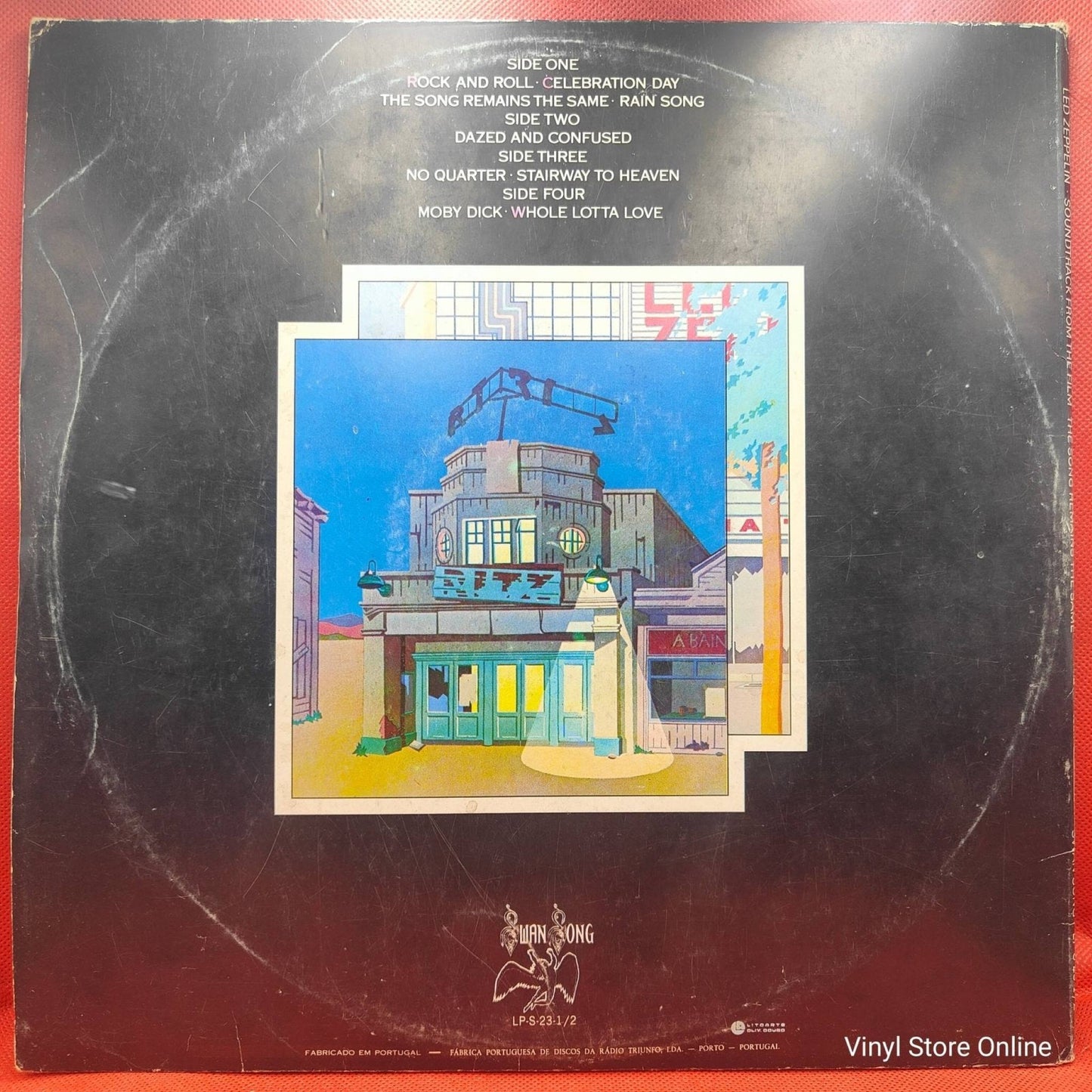 Led Zeppelin – The Soundtrack From The Film The Song Remains The Same - Vinyl Store Online