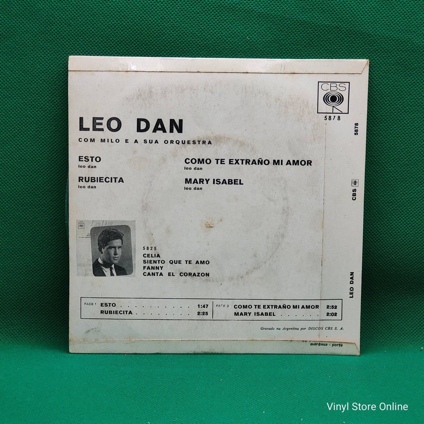 Leo Dan Com Milo E A Sua Orquestra – Esto - Vinyl Store Online