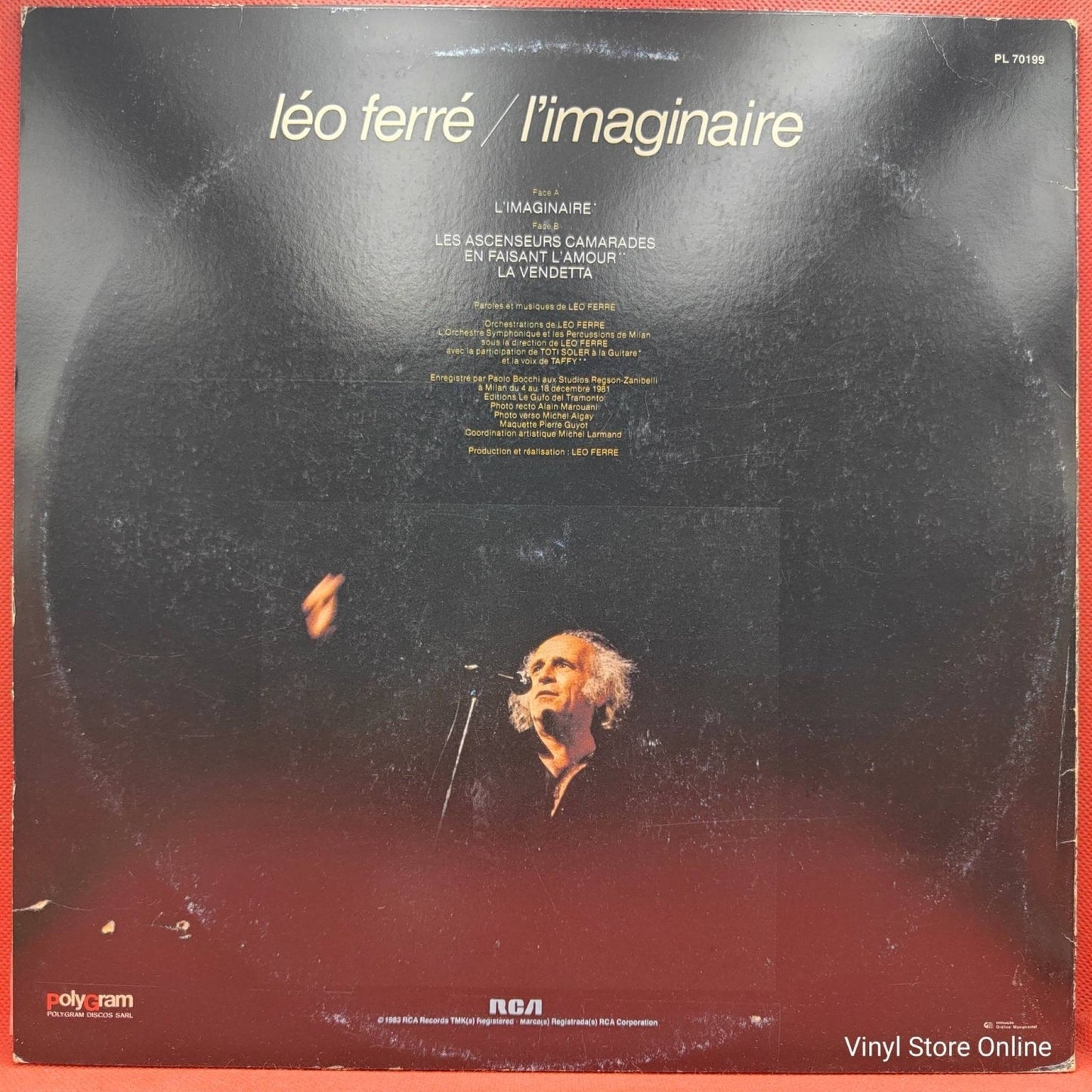 Léo Ferré – L'Imaginaire - Vinyl Store Online