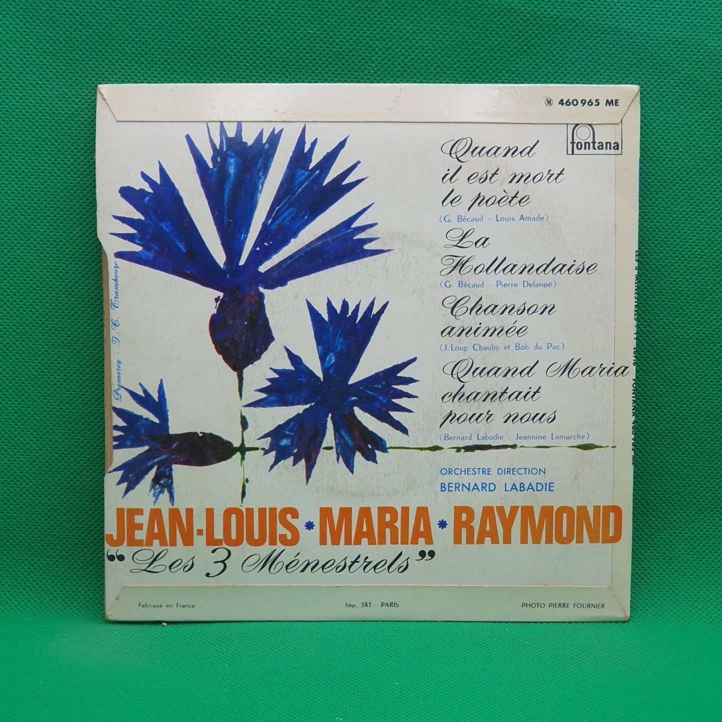 Les Trois Ménestrels – Jean - Louis - Maria - Raymond - Vinyl Store Online