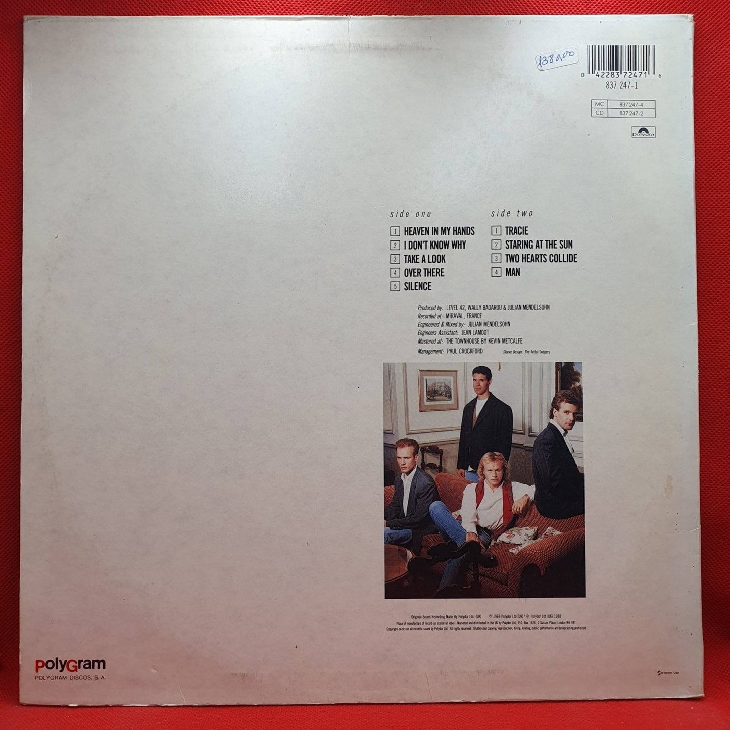 Level 42 – Staring At The Sun - Vinyl Store Online