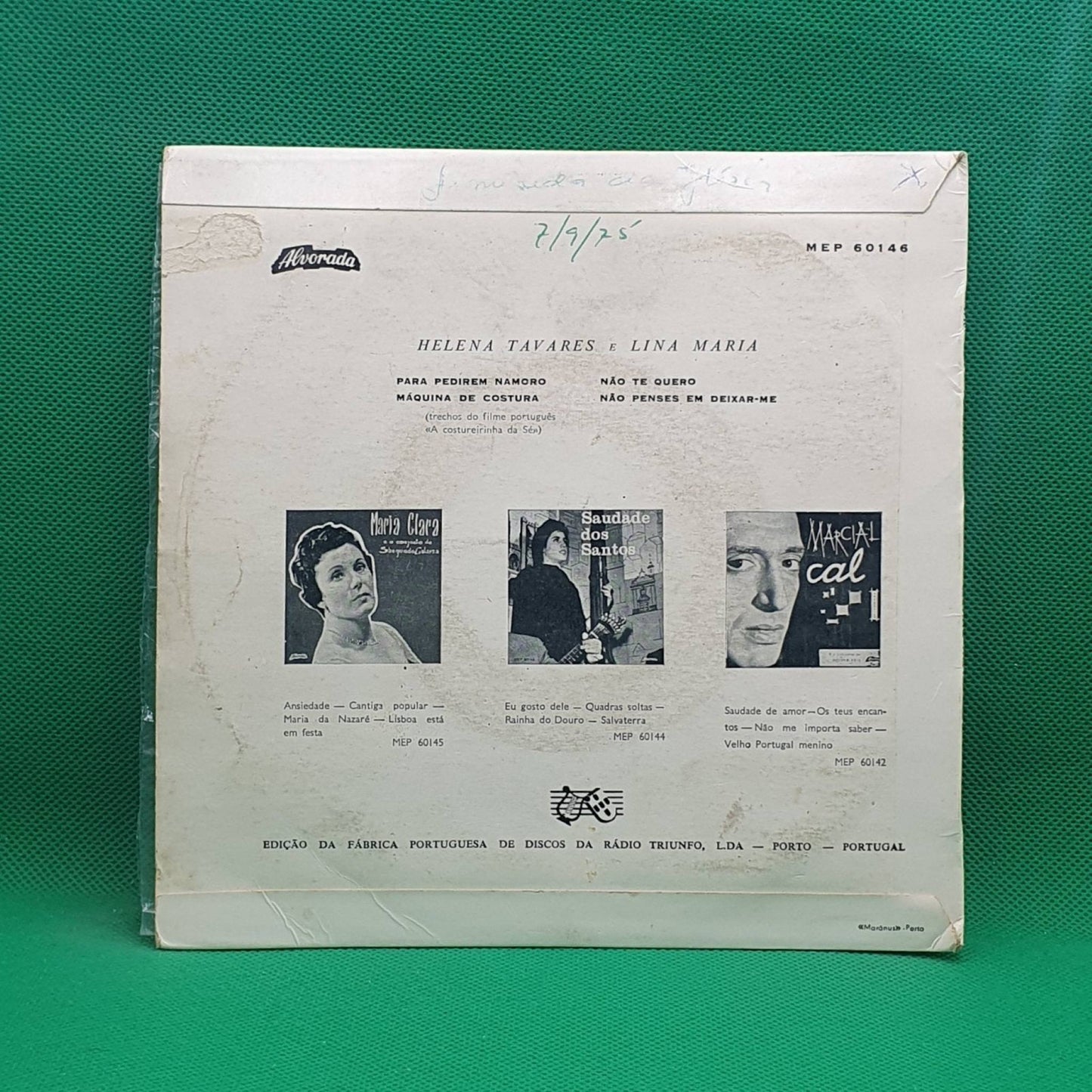 Lina Maria, Helena Tavares – A Costureirinha Da Sé - Vinyl Store Online