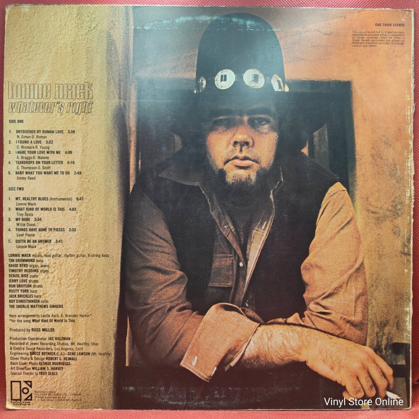 Lonnie Mack – Whatever's Right - Vinyl Store Online
