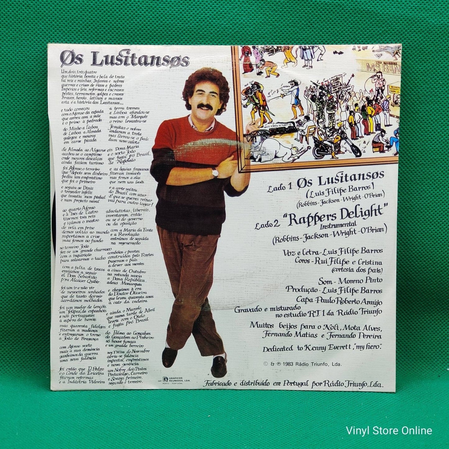 Luis Filipe Barros – Os Lusitansos - Vinyl Store Online