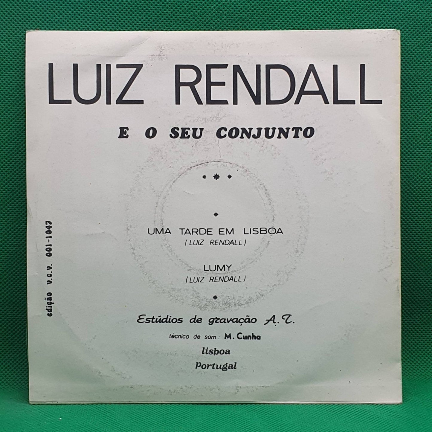 Luiz Rendall E O Seu Conjunto – Uma Tarde Em Lisboa - Vinyl Store Online
