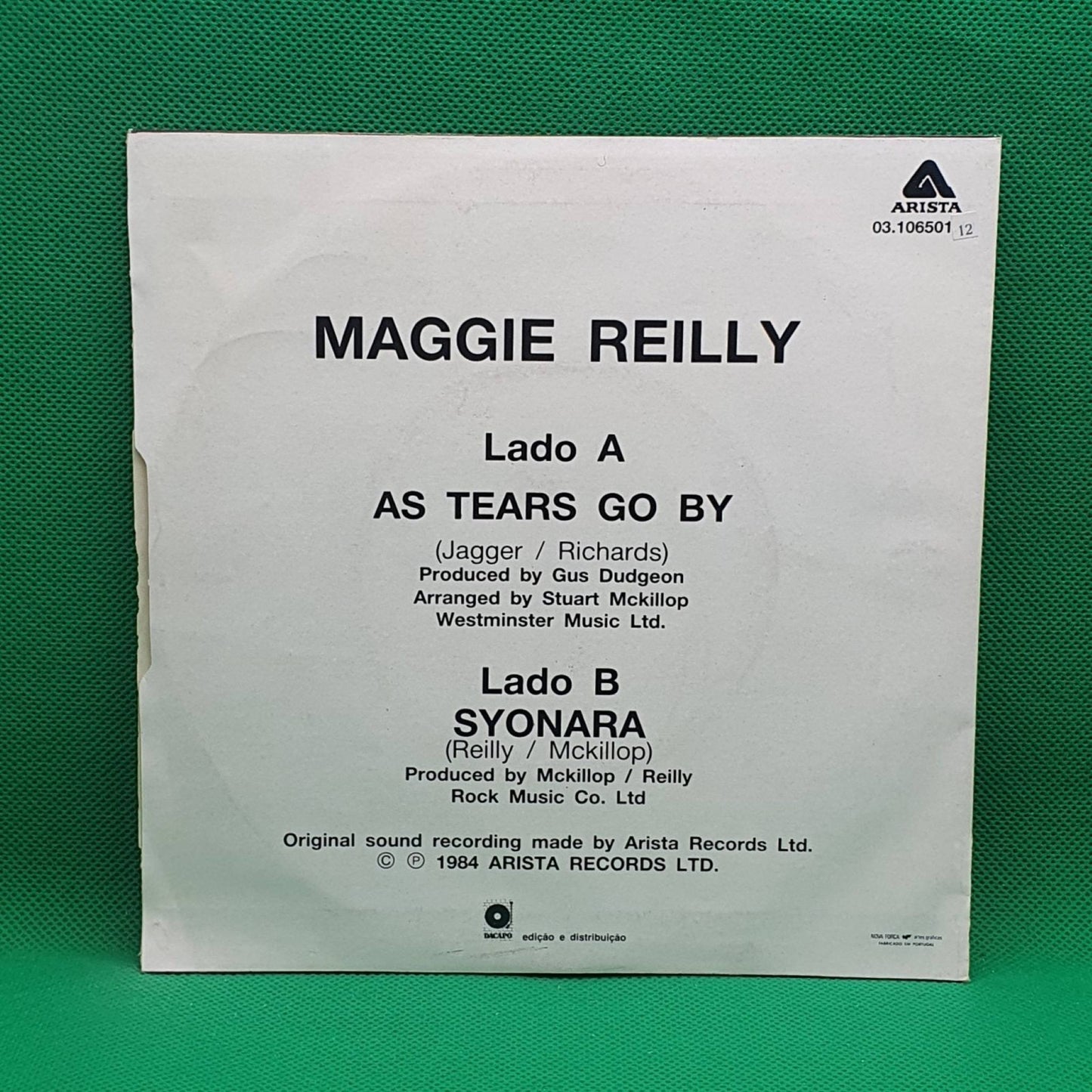 Maggie Reilly – As Tears Go By - Vinyl Store Online