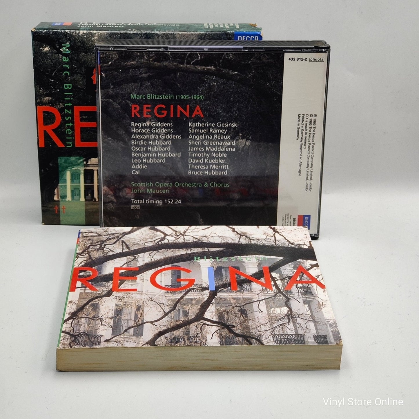 Marc Blitzstein - John Mauceri Conducting The Scottish Opera Orchestra – Regina - Vinyl Store Online