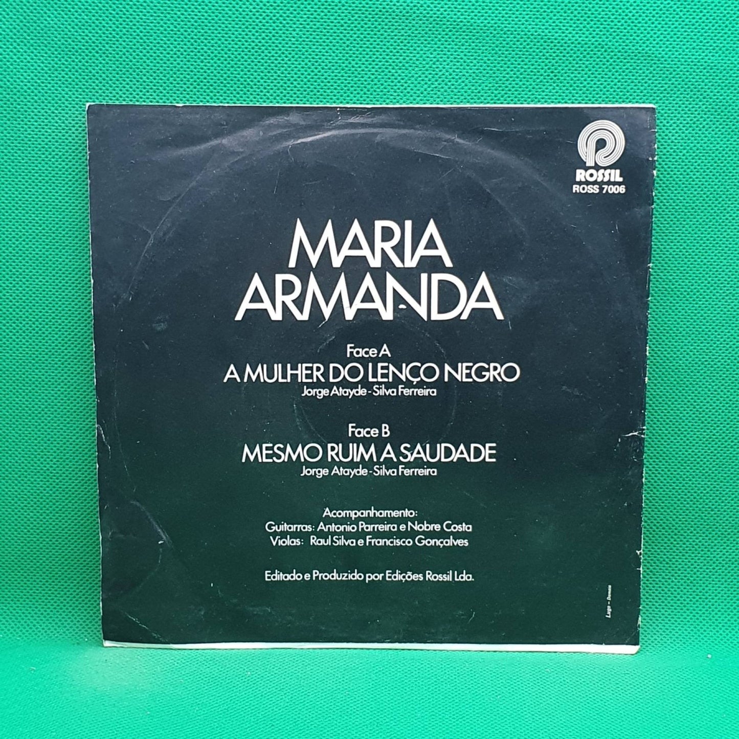 Maria Armanda – A Mulher Do Lenço Negro - Vinyl Store Online