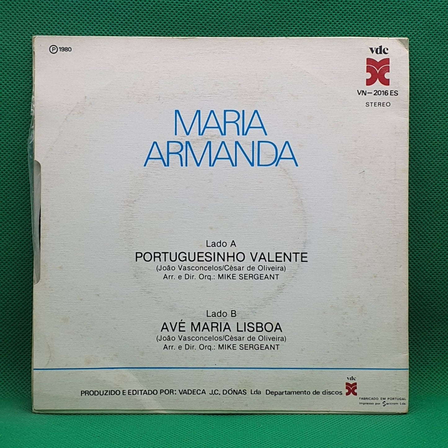 Maria Armanda – Portuguesinho Valente - Vinyl Store Online