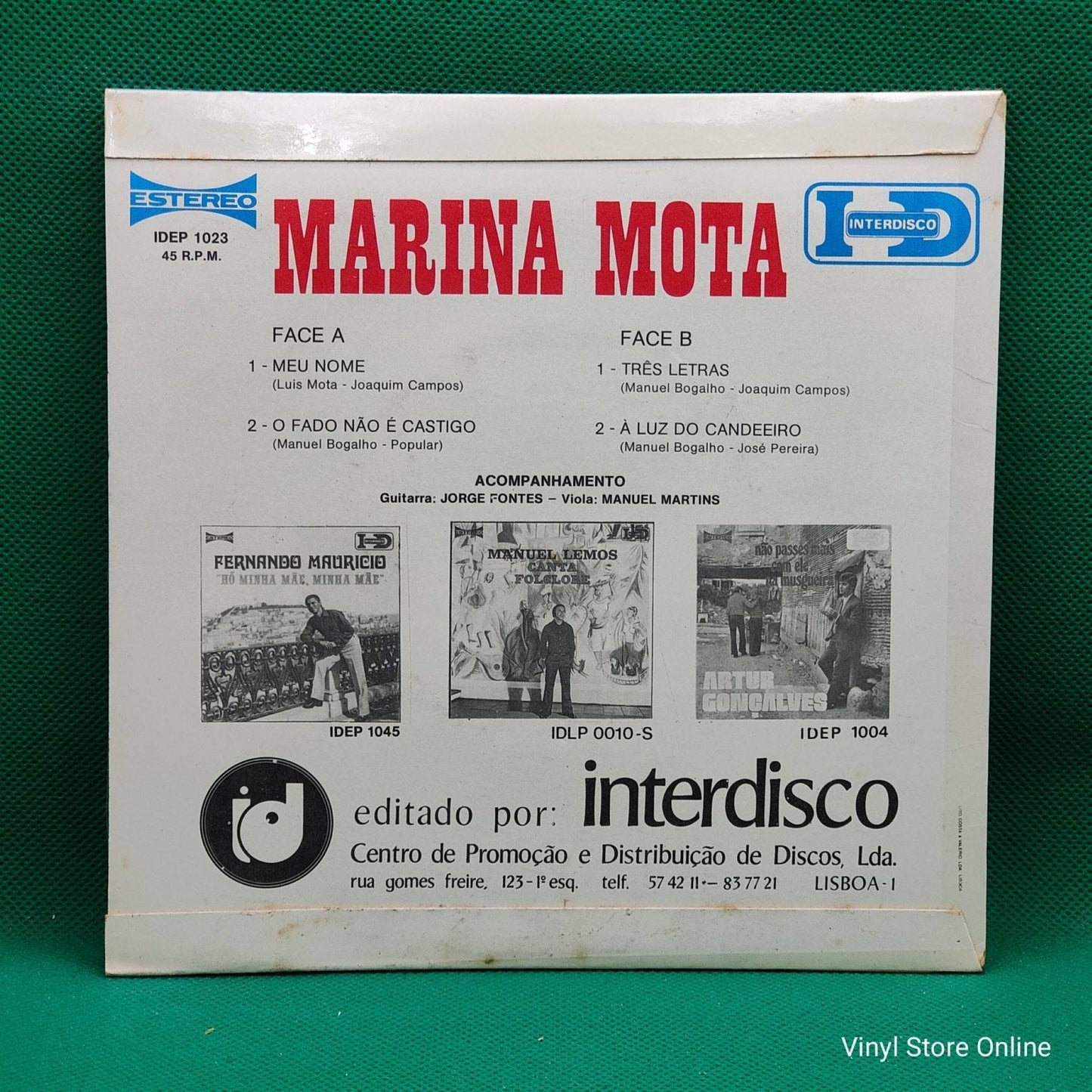 Marina Mota – Meu Nome - Vinyl Store Online