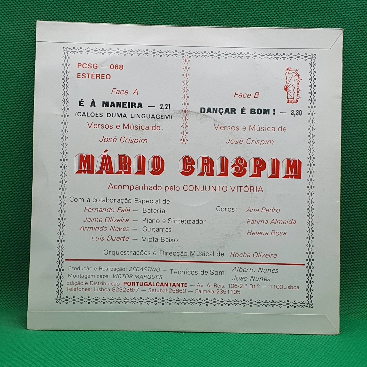 Mário Crispim – É À Maneira - Vinyl Store Online
