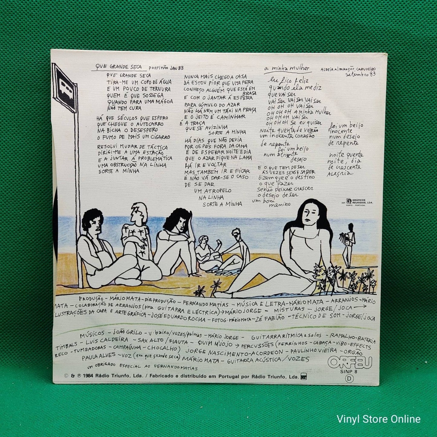 Mário Mata – Que Grande Seca - Vinyl Store Online