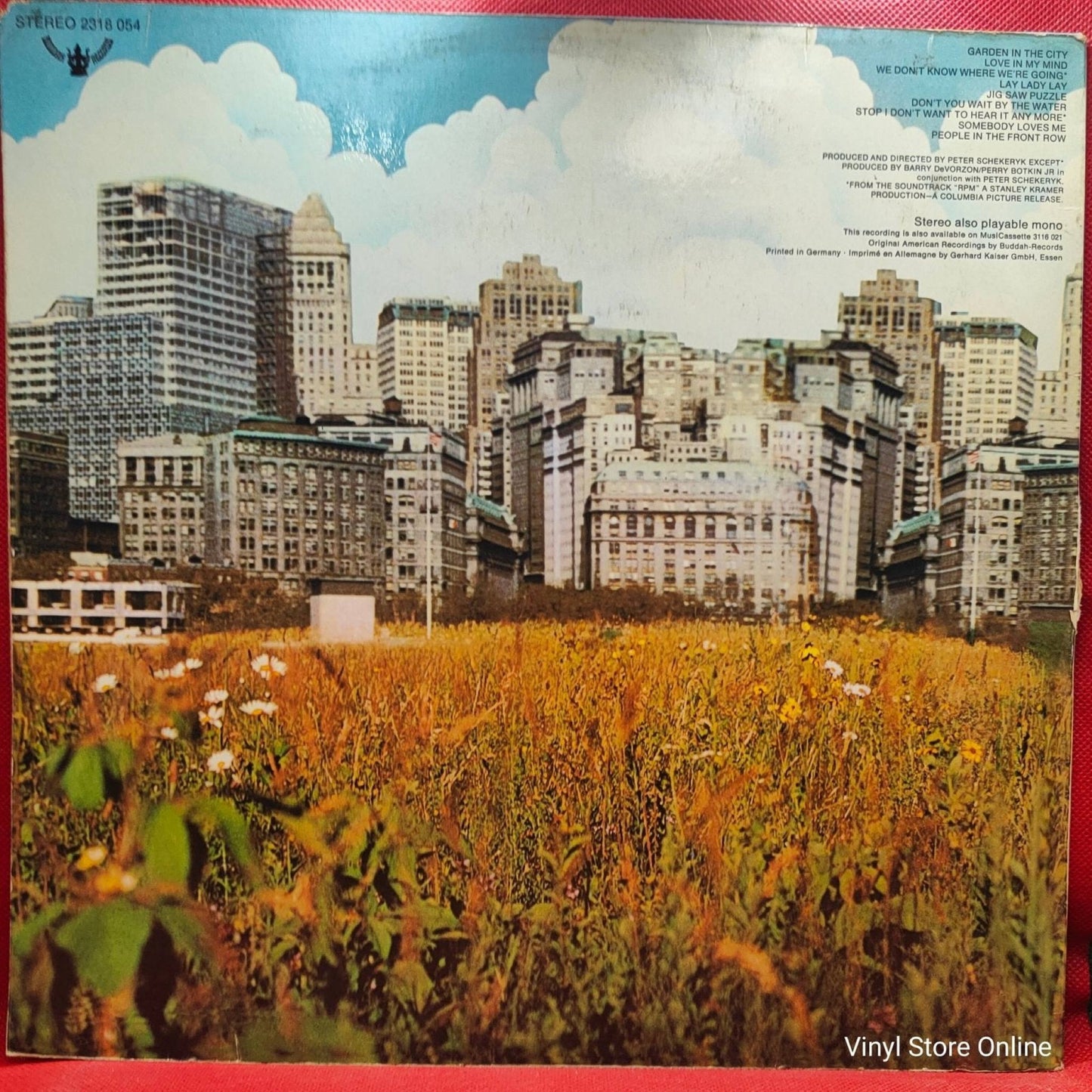 Melanie – Garden In The City - Vinyl Store Online