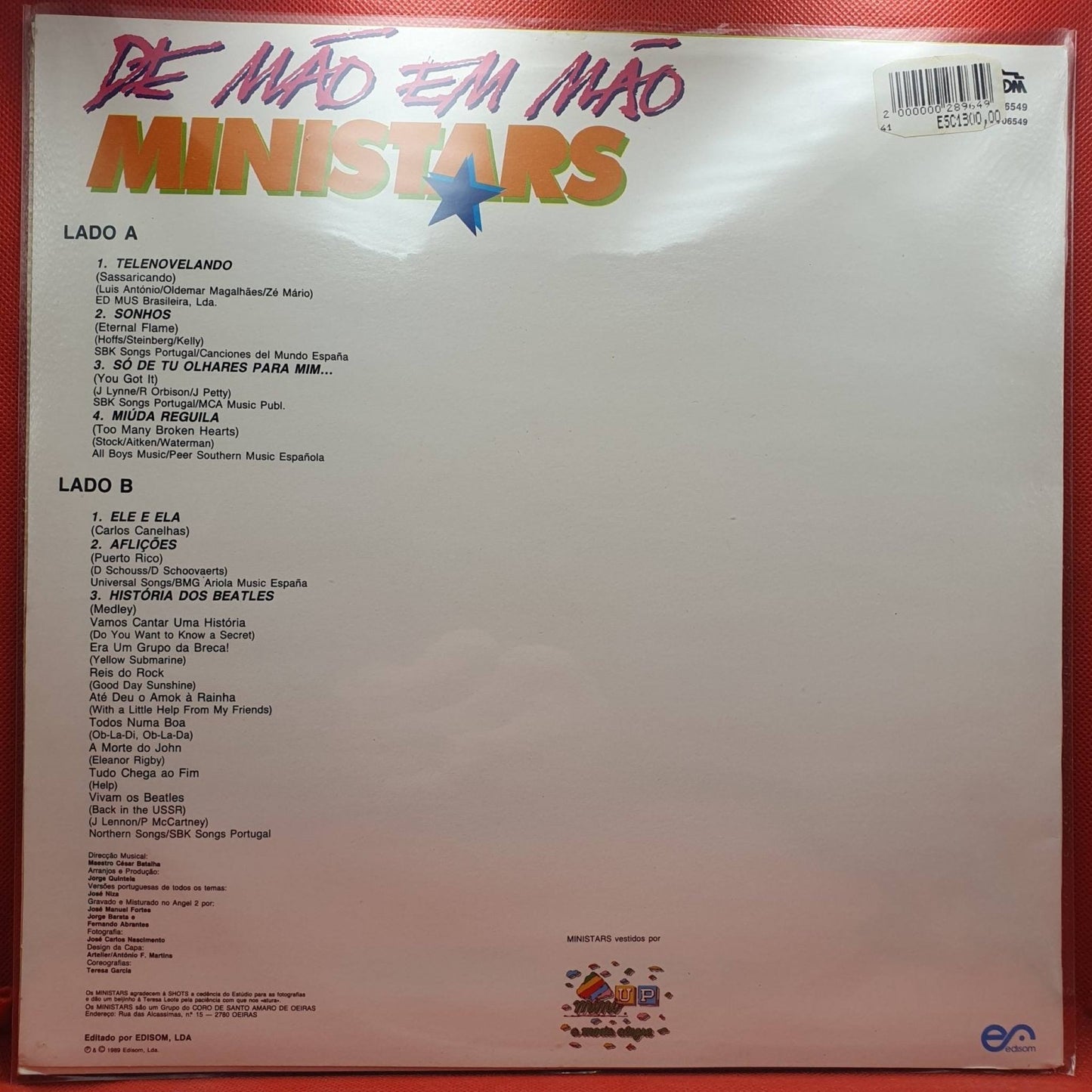 Ministars – De Mão Em Mão - Vinyl Store Online