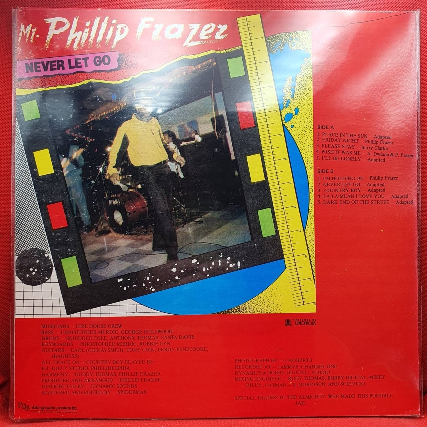 Mr. Phillip Frazer – Never Let Go - Vinyl Store Online