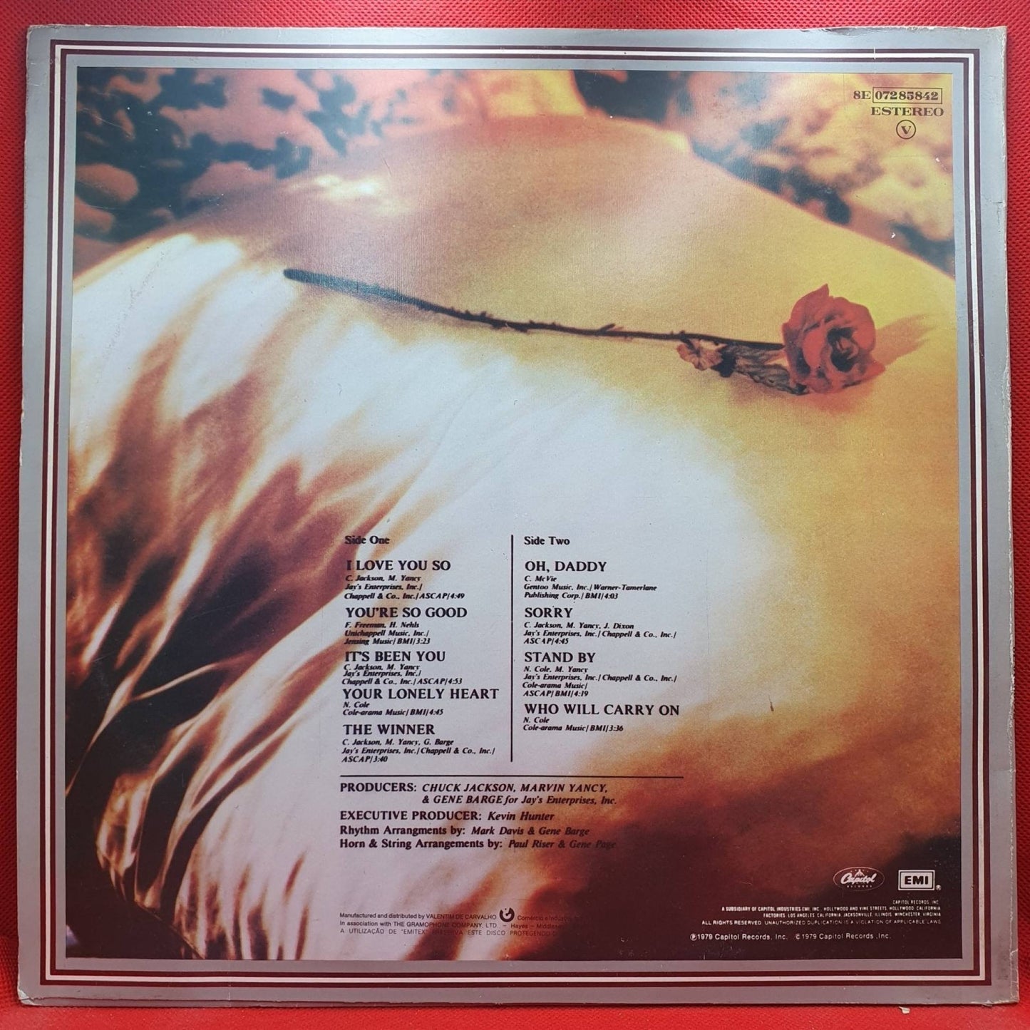 Natalie Cole – I Love You So - Vinyl Store Online