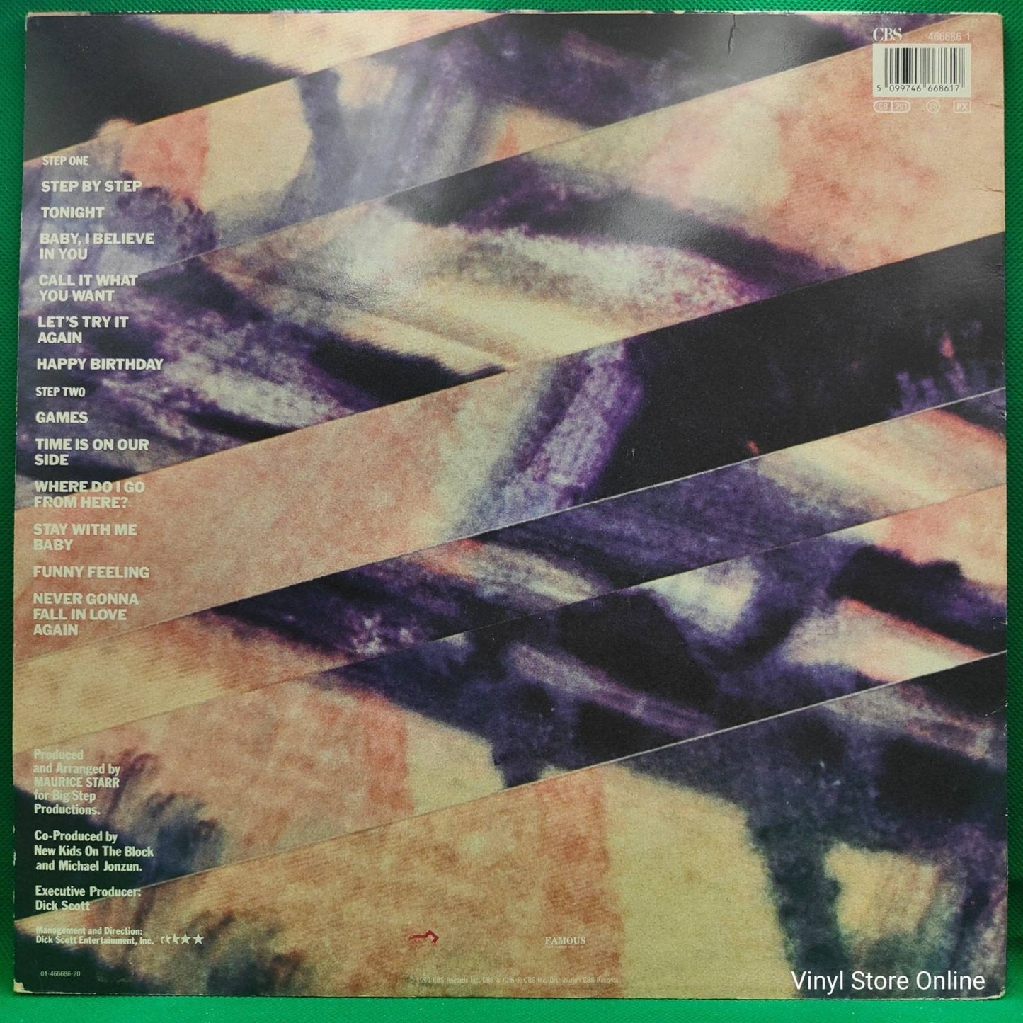New Kids On The Block – Step By Step - Vinyl Store Online
