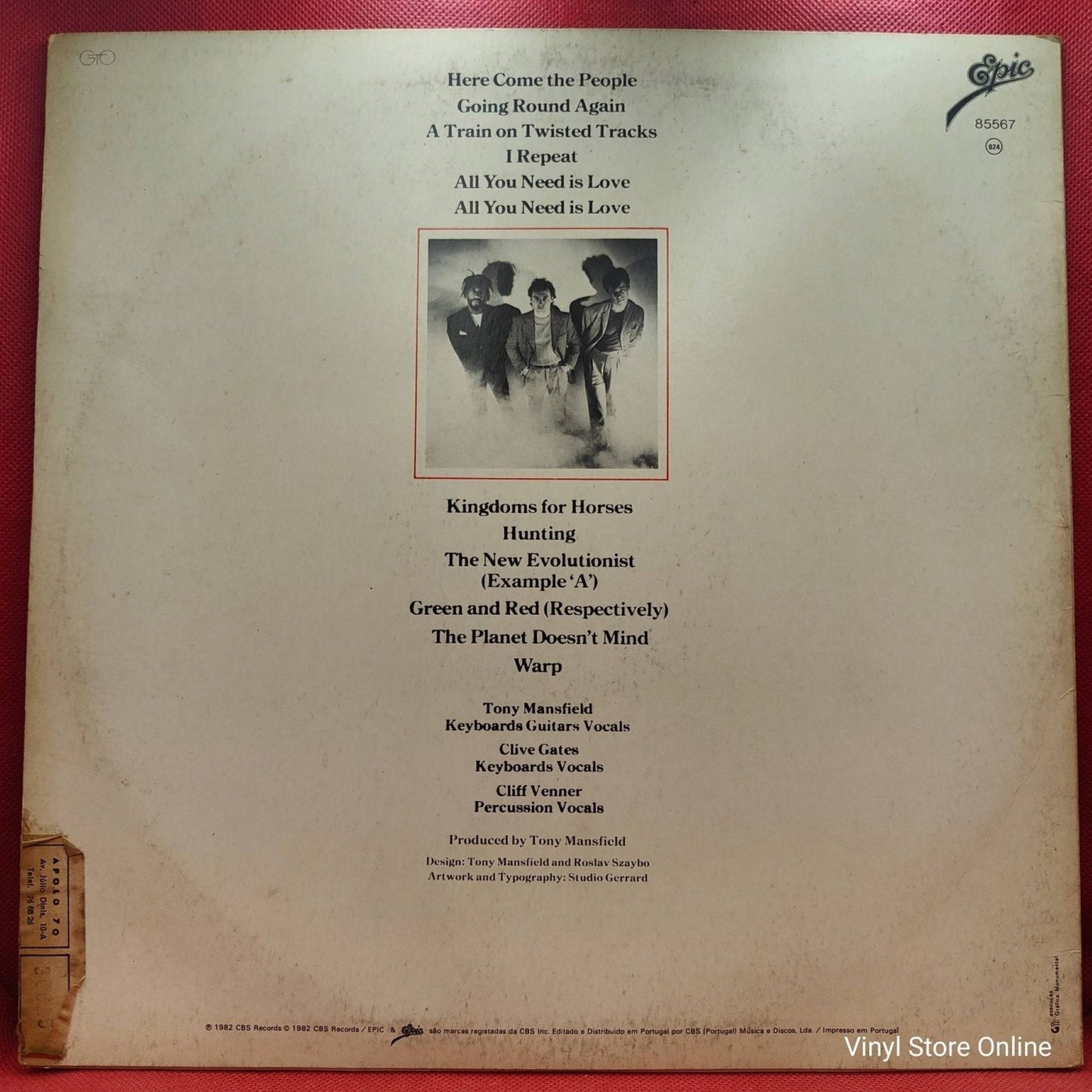 New Musik – Warp - Vinyl Store Online