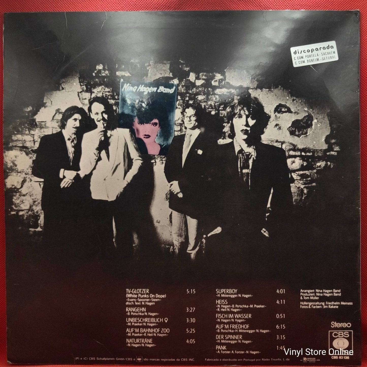Nina Hagen Band – Nina Hagen Band - Vinyl Store Online