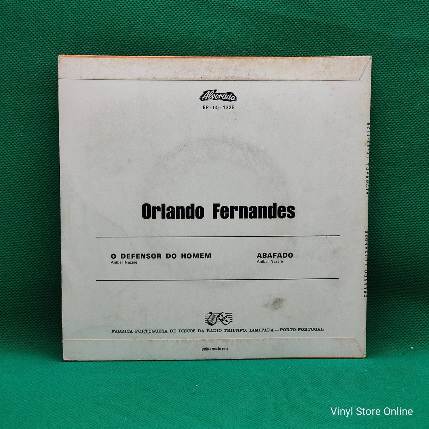 Orlando Fernandes – O Defensor Do Homem - Vinyl Store Online