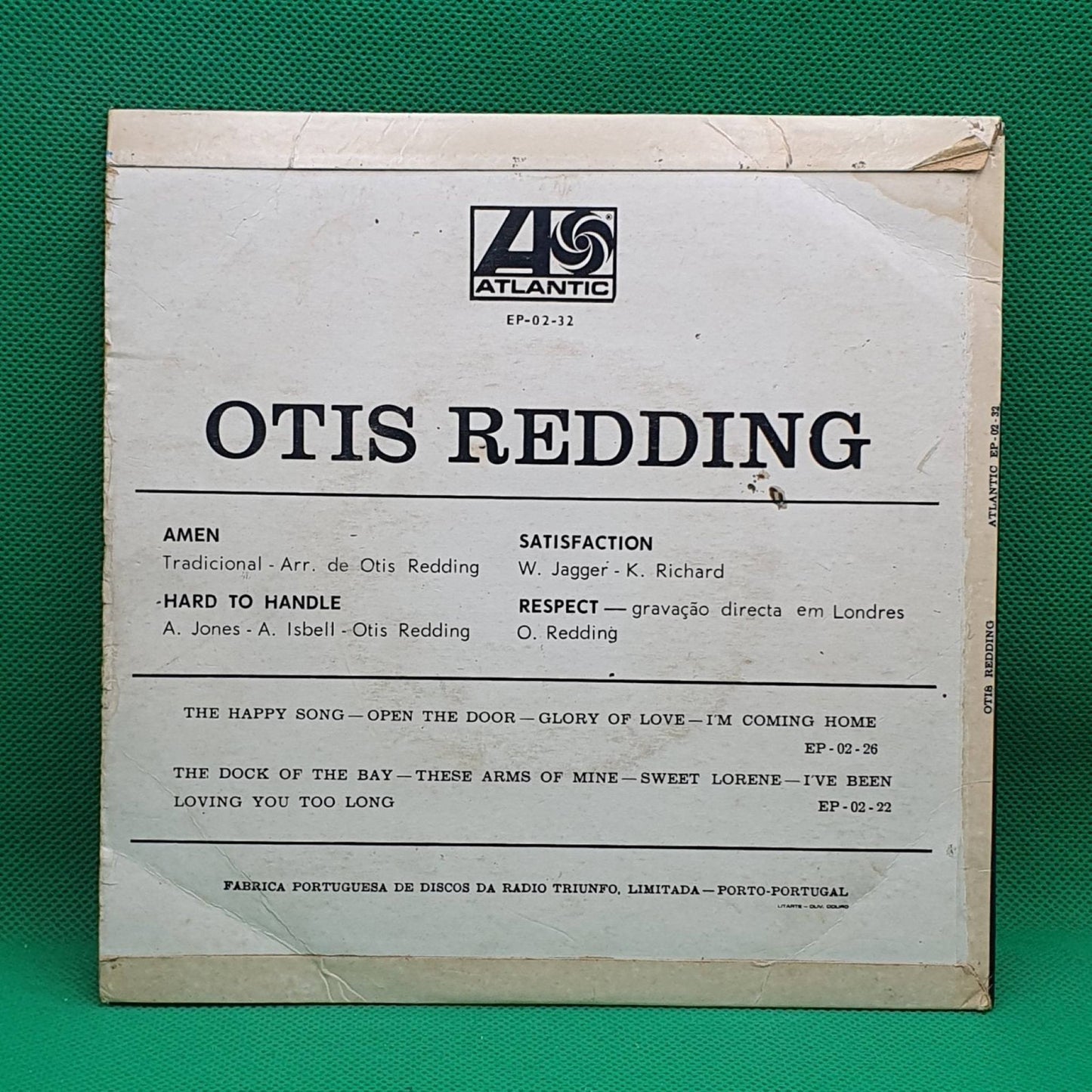 Otis Redding – Satisfaction / Respect / Amen / Hard To Handle - Vinyl Store Online
