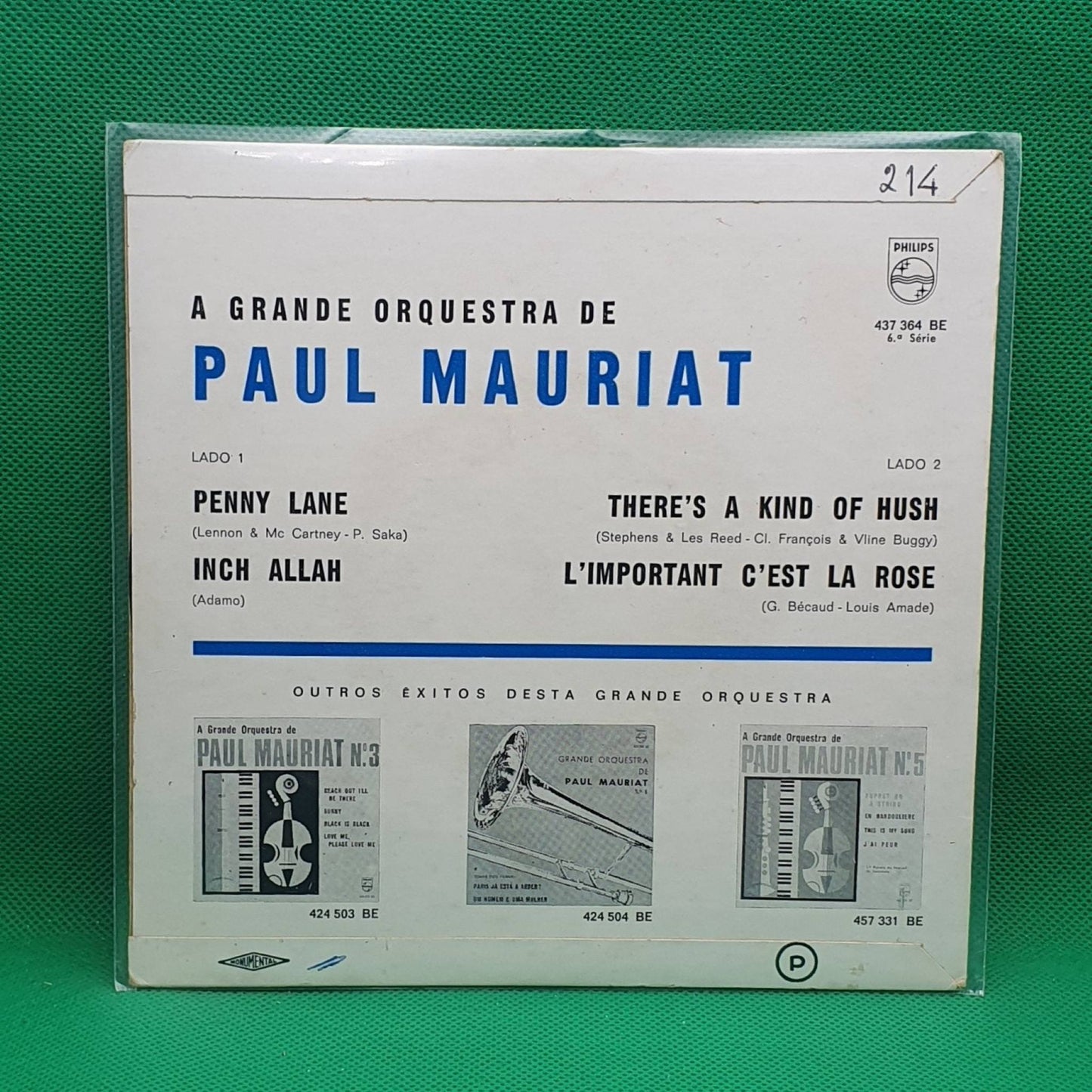 Paul Mauriat – A Grande Orquestra de Paul Mauriat - Vinyl Store Online