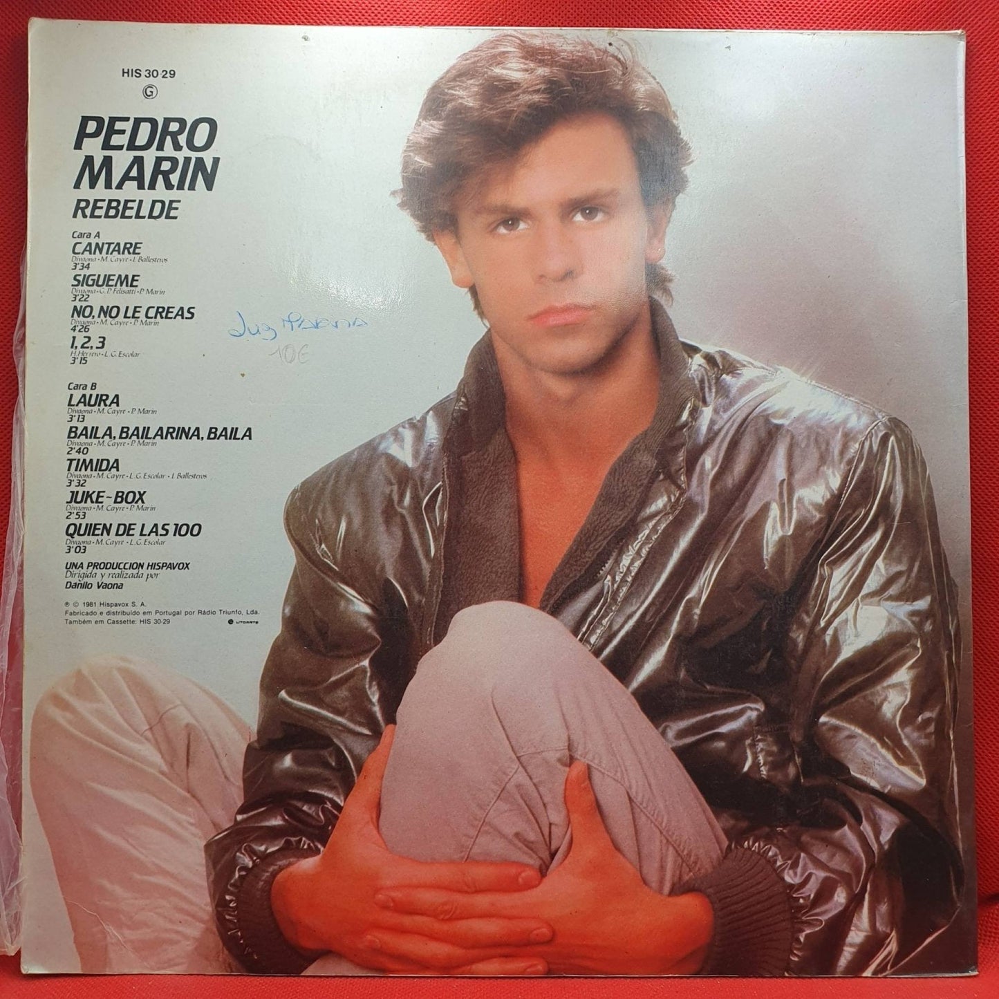 Pedro Marin – Rebelde - Vinyl Store Online
