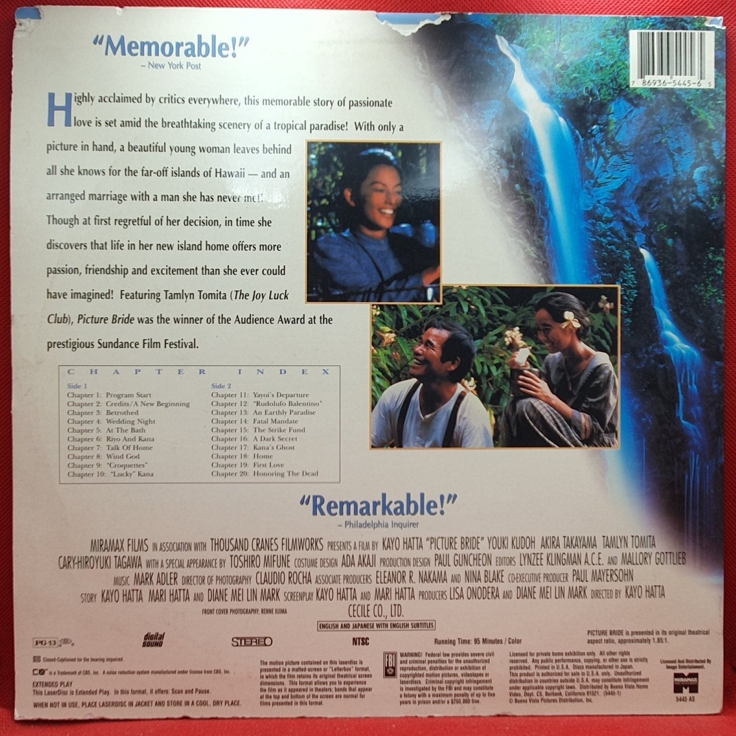 Picture Bride (A Mulher Prometida) - Vinyl Store Online