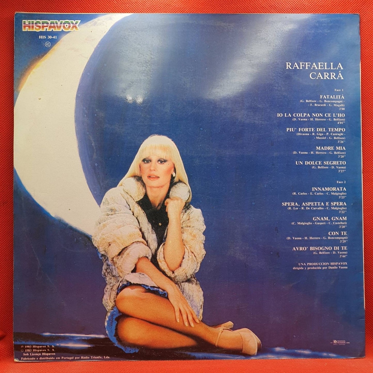 Raffaella Carrà – Fatalità - Vinyl Store Online